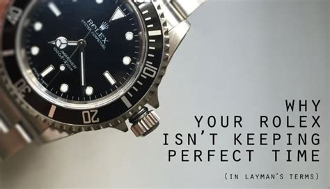 rolex won't keep time